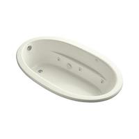  Sunward 72" x 42" Whirlpool Bath - Biscuit