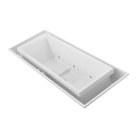  Sok Unique Size Soaking Tub - White