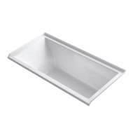  UnderScore VibrAcoustic 60'' x 30'' Soaking Tub - White
