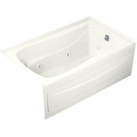  Mariposa 60'' x 36'' Whirlpool Bath - White