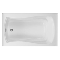  Mariposa 60'' x 36'' Soaking Tub - White