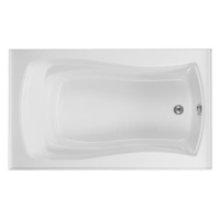  Mariposa 60'' x 36'' Soaking Tub - White