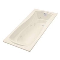  Mariposa 72"x 36" Whirlpool Bath - Almond