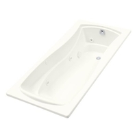  Mariposa 72"x 36" Whirlpool Bath - White