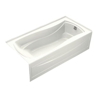  Mariposa 72" x 36" Soaking Tub - White