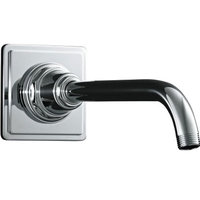  Pinstripe Shower Arm Shower Accessory - Polished Chrome