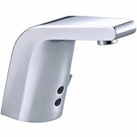  Self Closing / Metering Bathroom Faucet - Polished Chrome