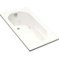  Devonshire 60'' x 32'' Whirlpool Bath - White