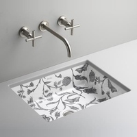  Kathryn Undermount Style Bathroom Sink - White