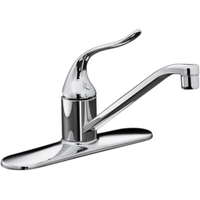  Coralais Single Handle Kitchen Faucet - Polished Chrome