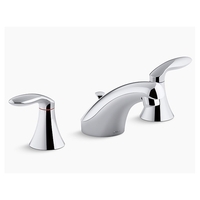  Coralais 8'' Widespread Bathroom Faucet - Polished Chrome