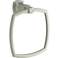  Margaux Towel Ring Bathroom Accessory - Vibrant Brushed Nickel