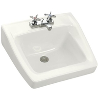  Chesapeake Wall Hung Bathroom Sink - White