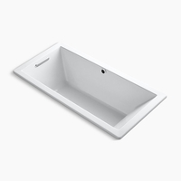  Underscore 66" Soaking Tub - White