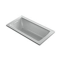  Archer 60'' x 30'' Soaking Tub - Ice Grey