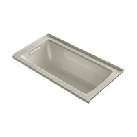  Archer 60'' x 30'' Soaking Tub - Ice Grey