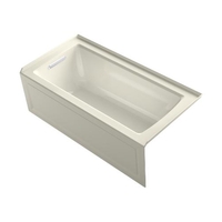  Archer 60'' x 30'' Soaking Tub - Biscuit