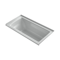  Archer 60'' x 30'' Soaking Tub - Ice Grey