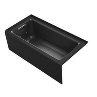  Archer 60'' x 30'' Whirlpool Bath - Black