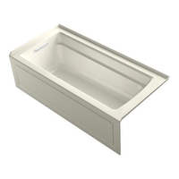  Archer 66" Soaking Tub - Biscuit