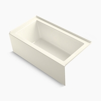  Underscore 60'' x 32'' Soaking Tub - Biscuit