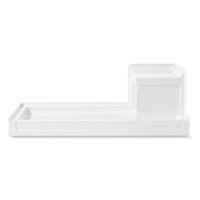  Tresham Single Threshold 48'' and Larger Shower Base - White