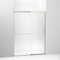  Elate Shower Door - Sliding Shower Door - Anodized Matte Nickel