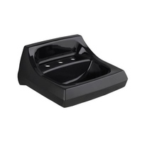  Kingston Wall Hung Bathroom Sink - Black