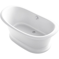  Artifacts 66" Soaking Tub - White / White