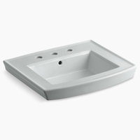  Archer Pedestal Basin Part - Ice Grey