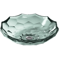  Briolette Vessel Style Bathroom Sink - Translucent Dew
