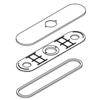  Hint 4'' Centerset Bathroom Faucet - Vibrant Brushed Nickel