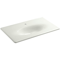 Bathroom Vanity Top 37-5/8'' x 22-1/4'' x 6-1/2''