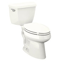  Highline Two Piece Toilet - White