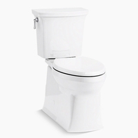  Corbelle Two Piece Toilet - White