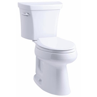 Two Piece Toilet Elongated bowl