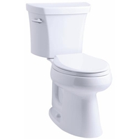 Two Piece Toilet Elongated bowl