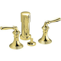  Devonshire Vertical Spray Bidet Faucet - Vibrant Polished Brass