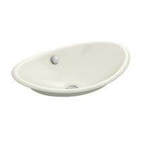  Iron Plains Vessel Style Bathroom Sink - Biscuit