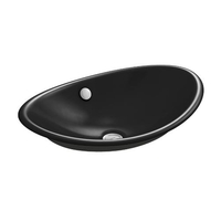 Vessel Style Bathroom Sink 20-3/4'' x 14-1/4'' x 6-5/8'' Vessel Style Bathroom Sink 20-3/4'' x 14-1/4'' x 6-5/8''