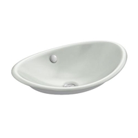 Vessel Style Bathroom Sink 20-3/4'' x 14-1/4'' x 6-5/8''