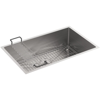  Strive Stainless Steel Undermount - Single Bowl Kitchen Sink - Stainless Steel