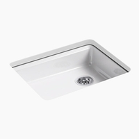  Riverby White/Color Undermount - Single Bowl Kitchen Sink - White