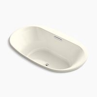  Underscore 72" x 42" Soaking Tub - Biscuit