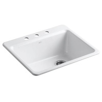 Single Bowl Sinks 25'' x 22'' x 9-5/8''