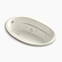  Sunward 66" Whirlpool Bath - Biscuit