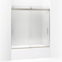  Levity Tub & Shower - Sliding Shower Door - Matte Nickel