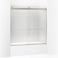  Levity Tub & Shower - Sliding Shower Door - Matte Nickel