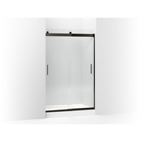  Levity Shower Door - Sliding Shower Door - Anodized Dark Bronze