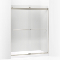  Levity Shower Door - Sliding Shower Door - Matte Nickel